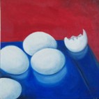 Red, White and Blue Eggs